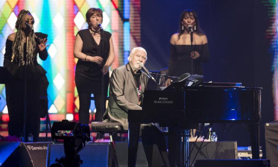 Gary Brooker performing at the O2, London, in March 2020.