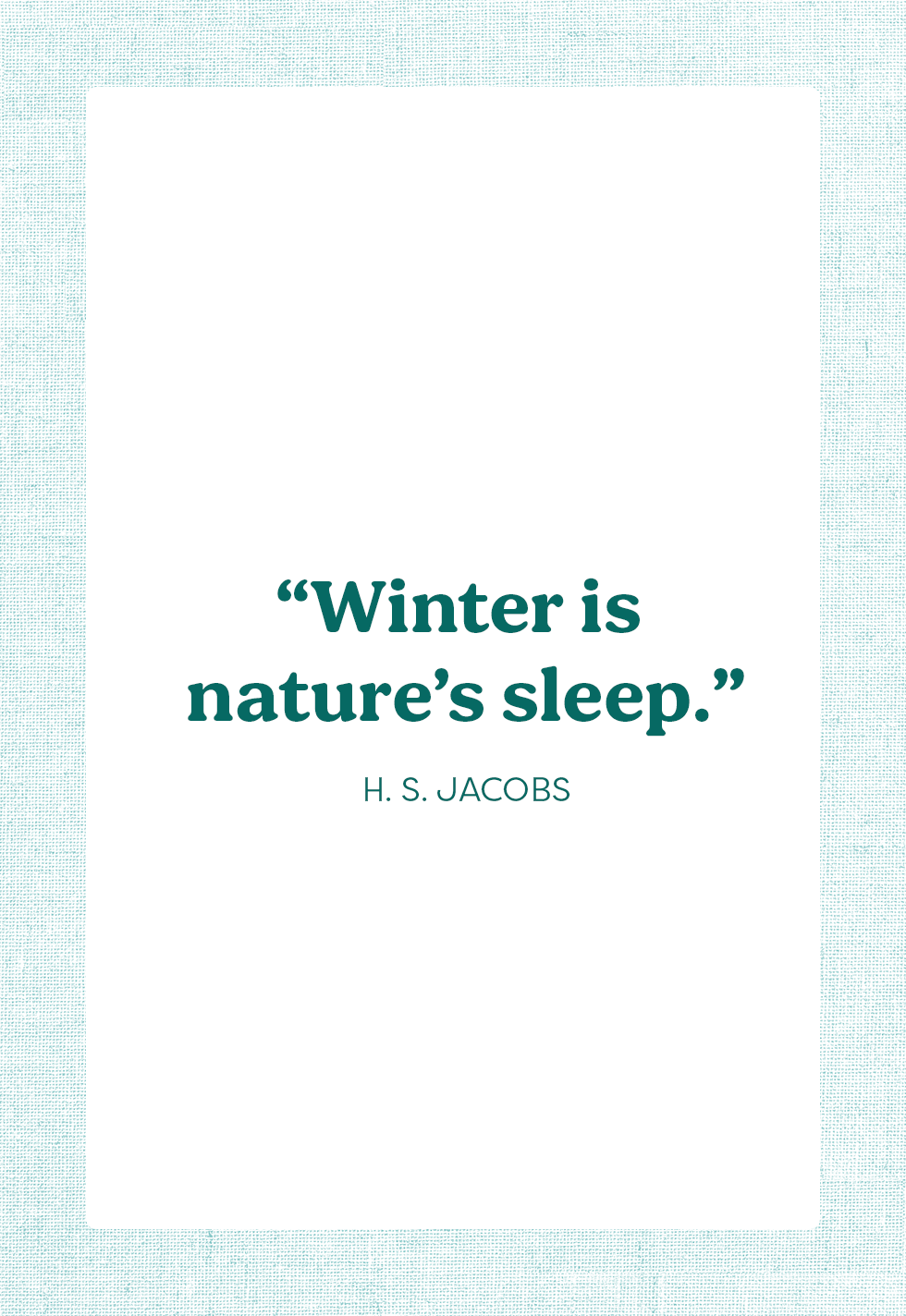 best winter quotes