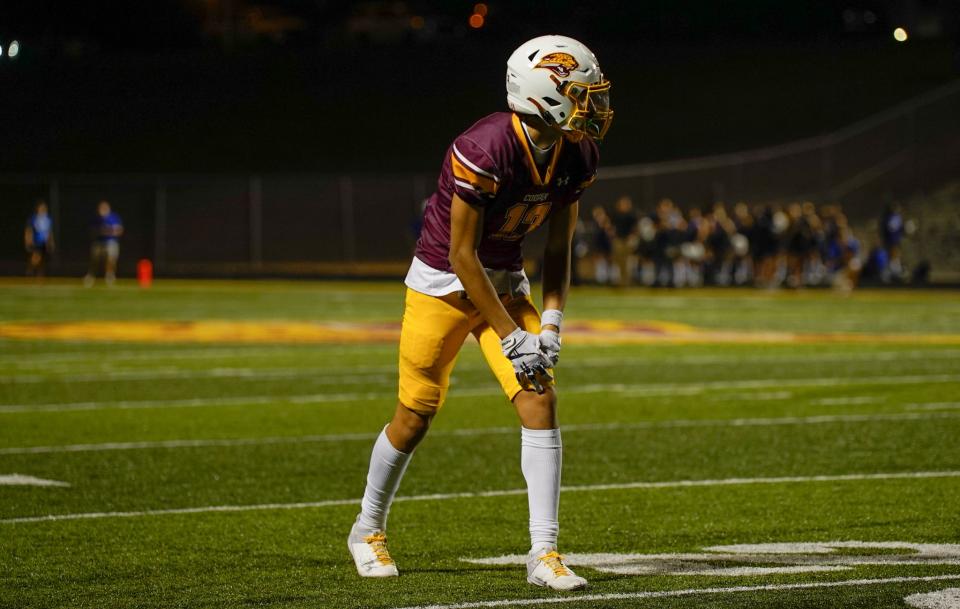 Cooper wide receiver Isaiah Johnson is one of four elite targets for quarterback Cam O'Hara. Johnson had 1,372 receiving yards and  21 touchdowns last season.