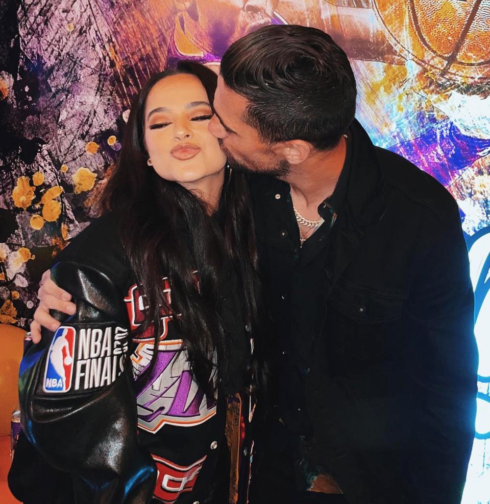 Becky G and Sebastian Llietget