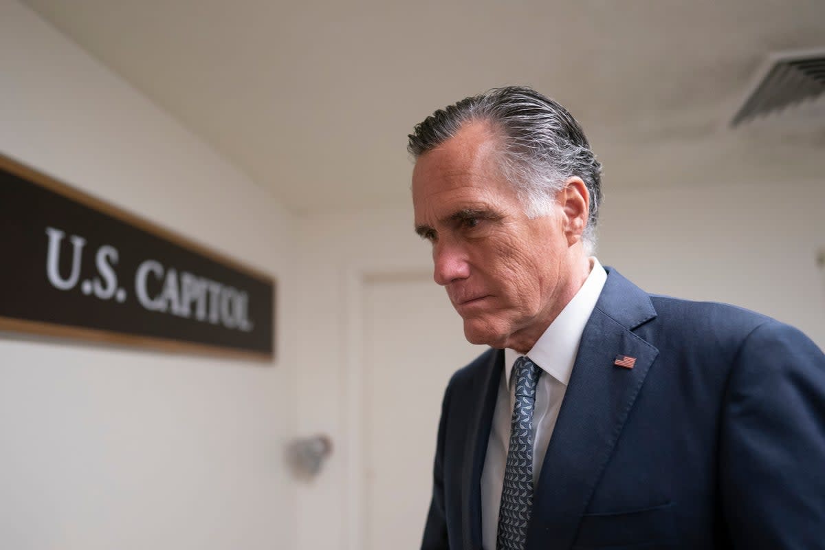 Mitt Romney  (Copyright 2022 The Associated Press. All rights reserved)