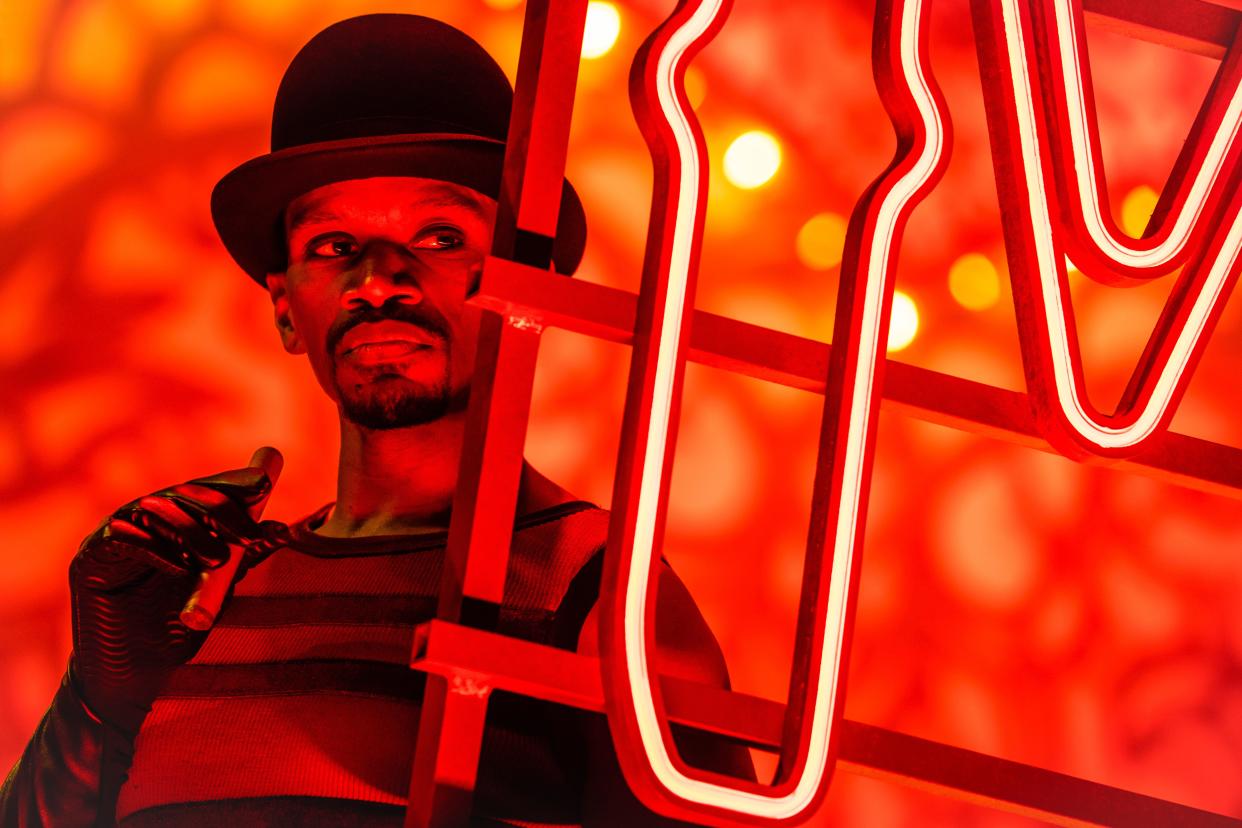 Raised in Cincinnati and a graduate of the School for Creative and Performing Arts, Darius Crenshaw is in the touring cast of “Moulin Rouge! The Musical.” The show is at the Aronoff Center through June 4.