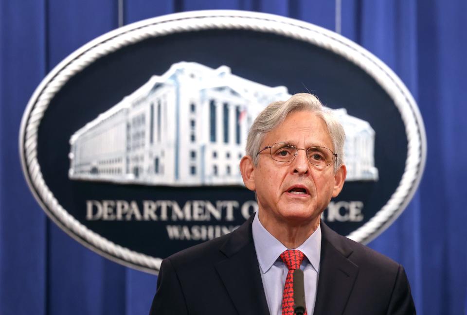 U.S. Attorney General Merrick Garland on Aug. 5, 2021.