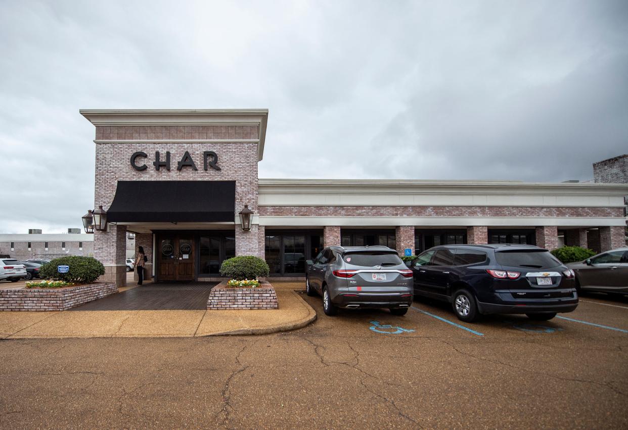 Char Restaurant, seen here on Thursday, Nov. 11, 2021 near Interstate 55 in Jackson will be one of several restaurants that will be open New Year's Eve.