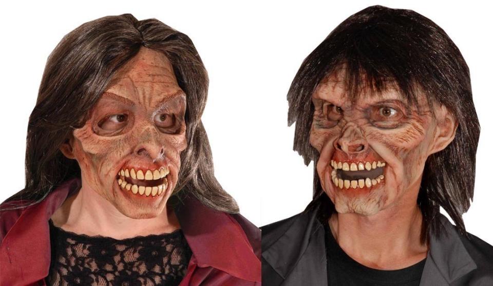 Because ladies and germs, Halloween is meant to be scary.   <a href="http://www.amazon.ca/Living-Dead-Couples-Costume-Mask/dp/B002SS6EAM/ref=sr_1_31?ie=UTF8&qid=1411414907&sr=8-31&keywords=couple+halloween+costumes" target="_blank">Get it here.</a>