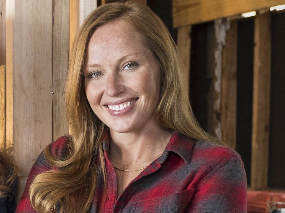 "Good Bones" star Mina Starsiak Hawk is owner and co-founder of Two Chicks and a Hammer, Inc.