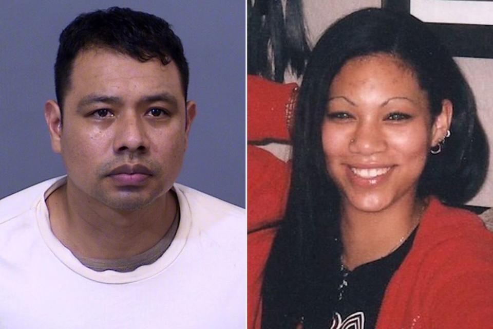 <p>MCSO; Phoenix Police</p> Sergio Francisco Reyes (left); Elena Lasswell