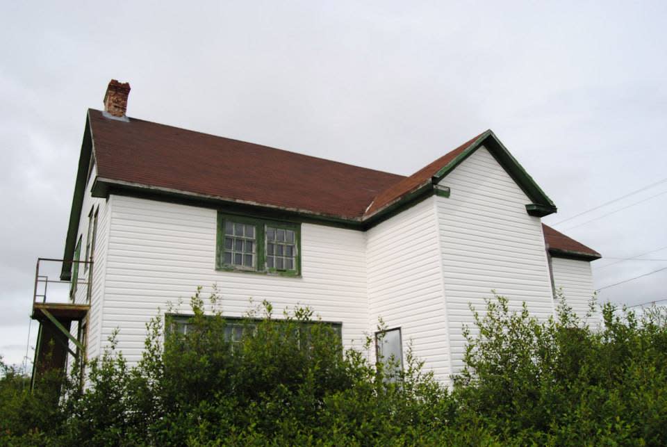 The Lockwood School, which operated from 1949 to 1964, sits abandoned in Cartwright, Labrador