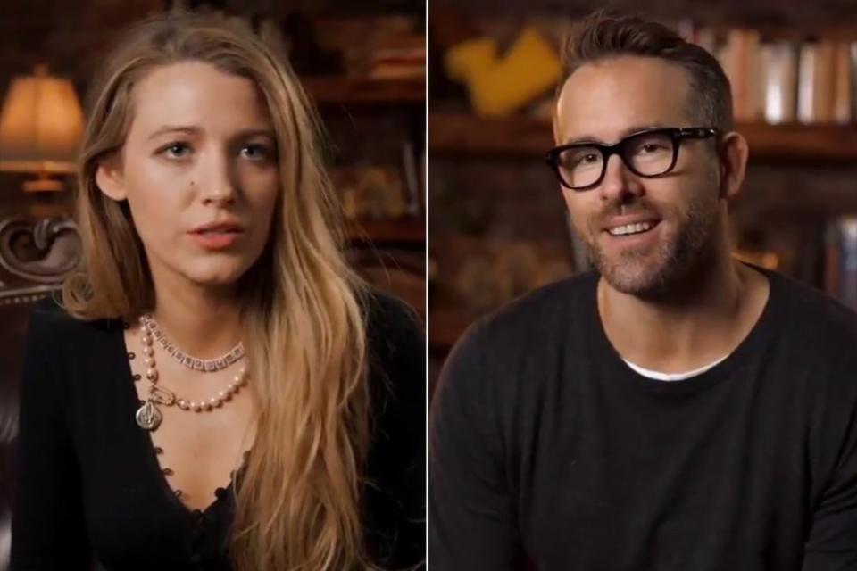 Blake Lively and Ryan Reynolds