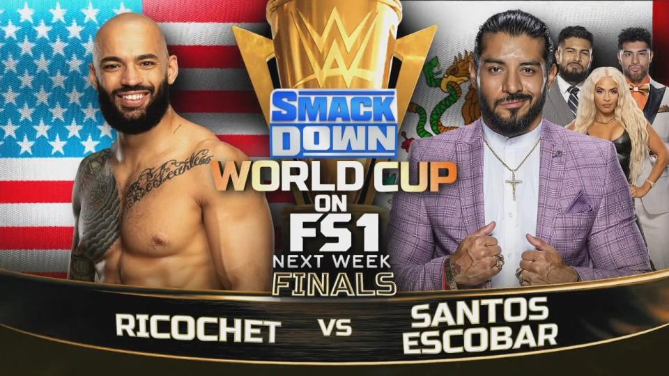 Ricochet Santos Escobar WWE SmackDown