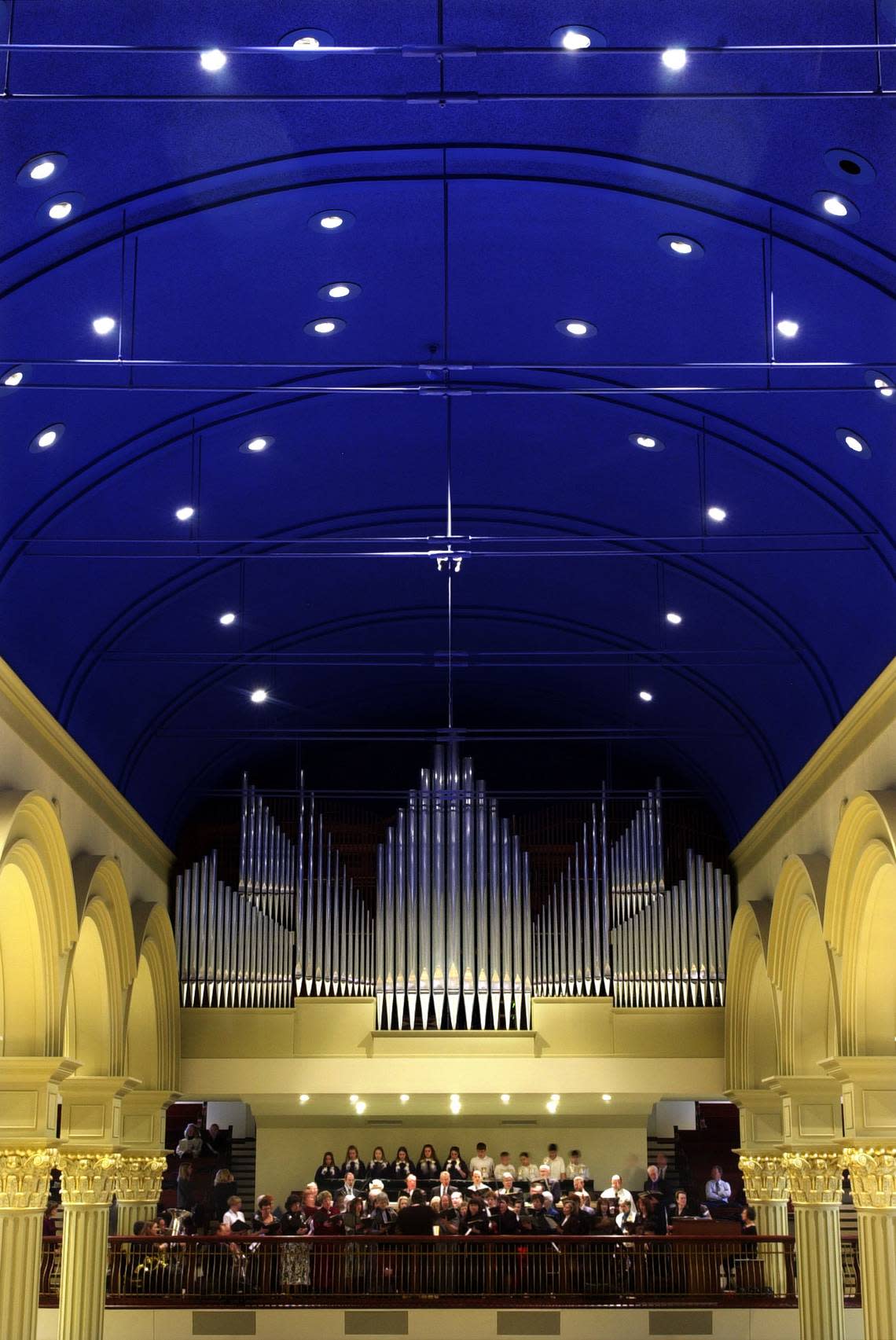 With 50 ranks of pipes, the Cathedral of the Immaculate Conception’s Rufatti organ showcases the French repertoire.