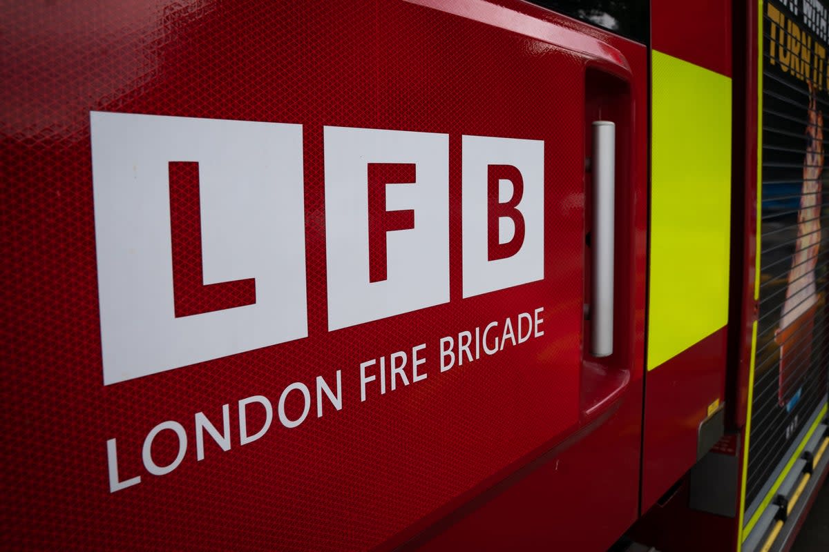 London Fire Brigade is dealing with multiple weather-related blazes (Aaron Chown/PA) (PA Wire)