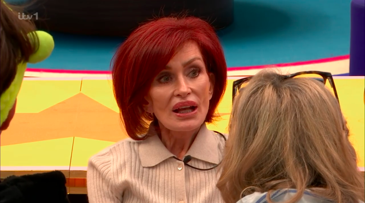 Sharon Osbourne in Celebrity Big Brother. (ITV)