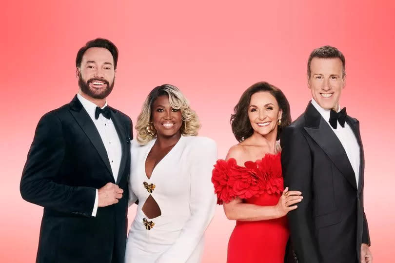 Craig Revel Horwood, Motsi Mabuse, Shirley Ballas and Anton Du Beke