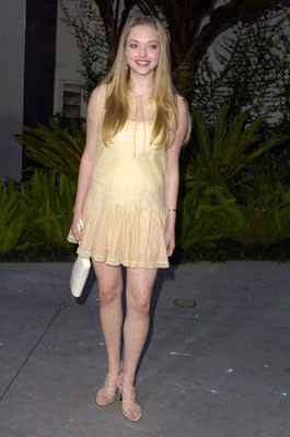 Amanda Seyfried at the L.A. premiere of Paramount's Mean Girls