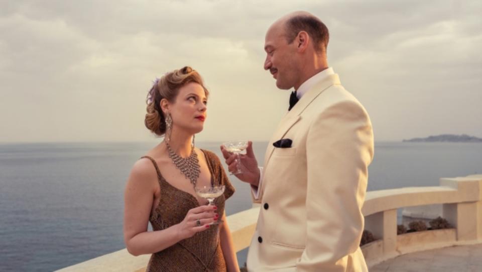 Gillian Jacobs and Corey Stoll in 'Transatlantic'