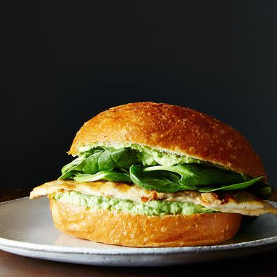 Green Goddess Chicken Sandwiches