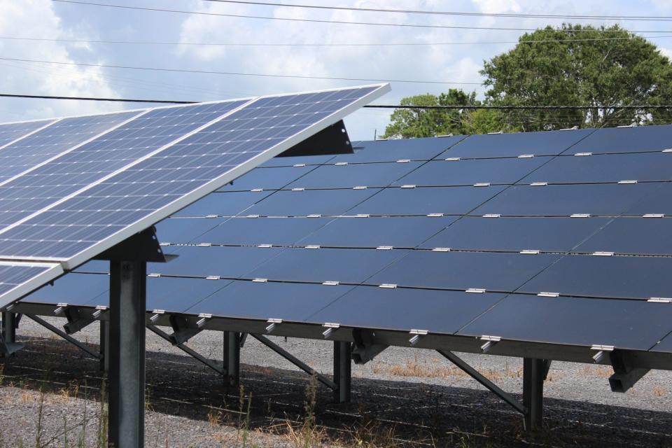 ESG investment funds, which can include solar, wind and other renewable energy companies, has become the subject of backlash from conservative politicians. (Wesley Muller/Louisiana Illuminator)