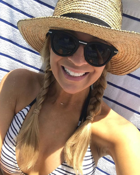 ‘The Project’ host is feeling better than ever after months of debilitating morning sickness. Photo: Instagram/bickmorecarrie