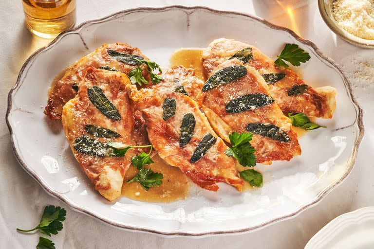 Chicken Saltimbocca