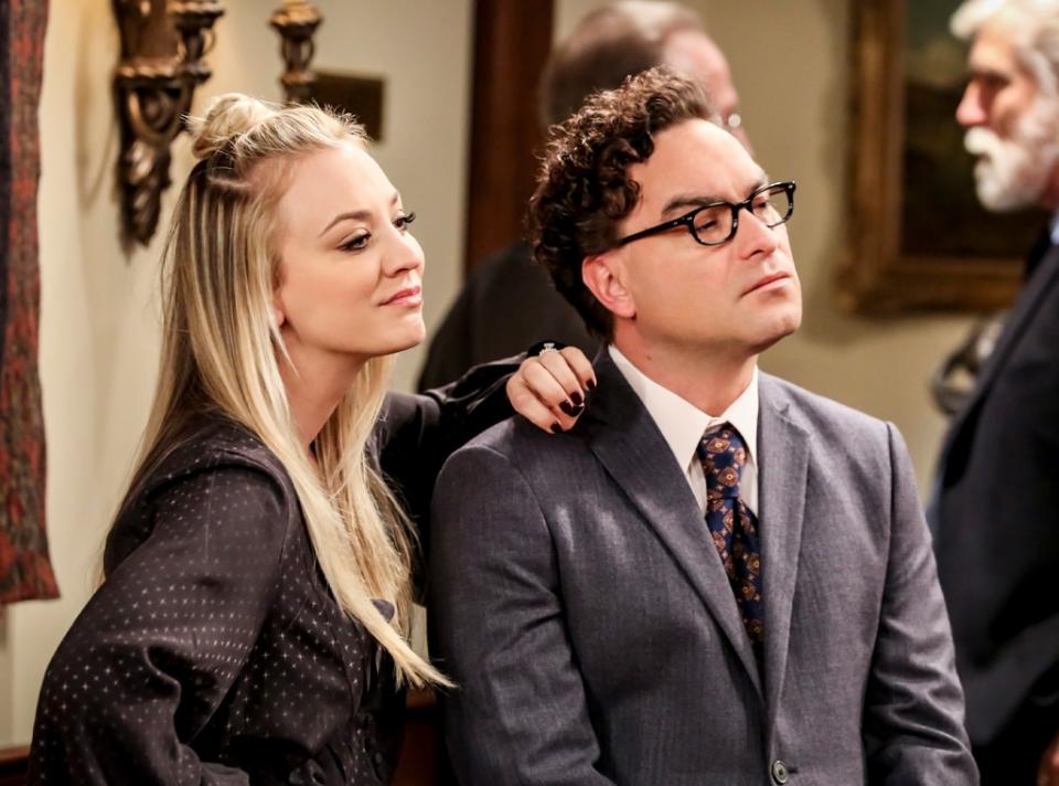 Kaley Cuoco, Johnny Galecki, The Big Bang Theory