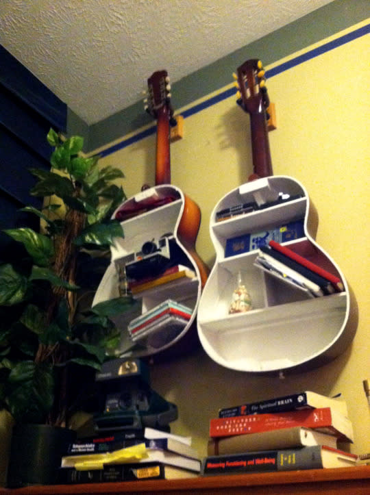 Guitar shelves