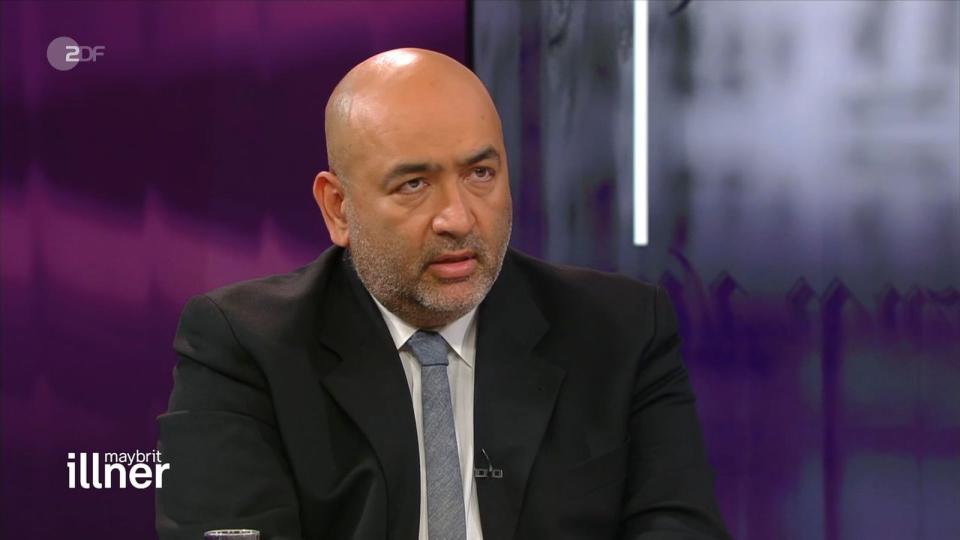 "Je weniger die Ukraine sich wehren kann, desto länger wird dieser Krieg dauern", sagte Omid Nouripour im ZDF-Talk. (Bild: ZDF)