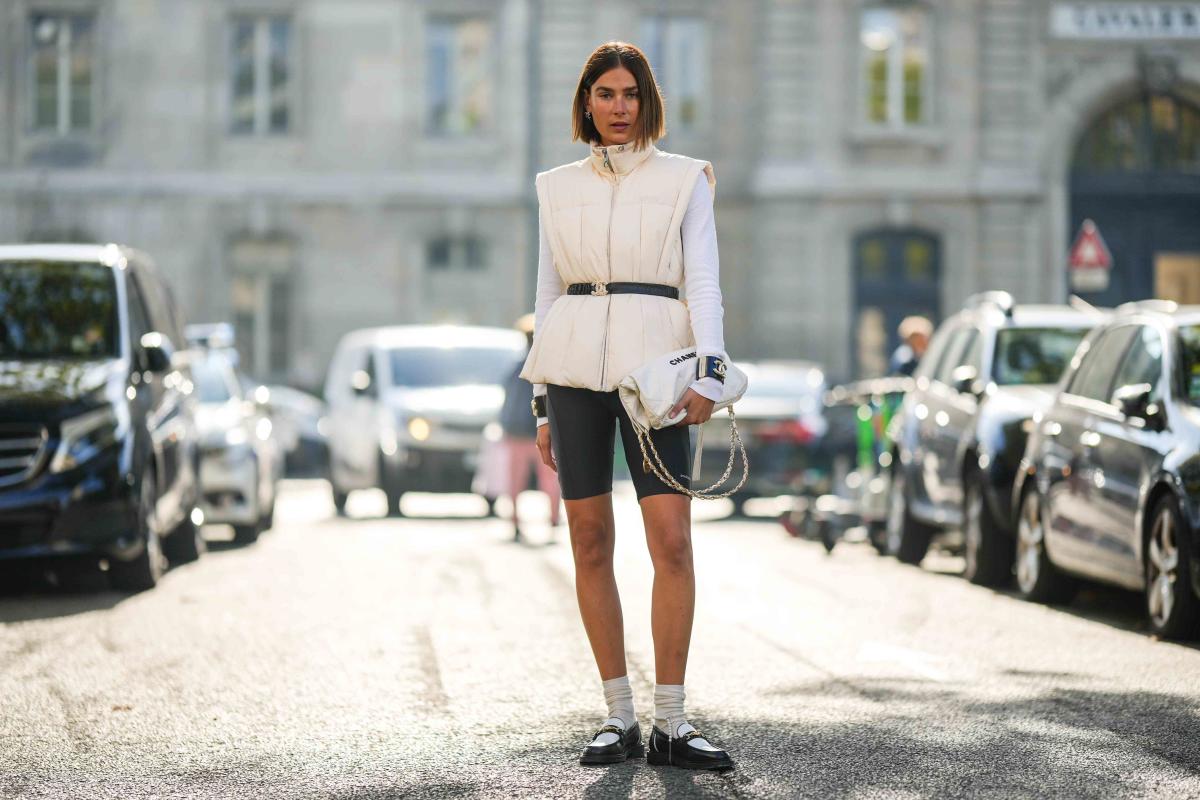 How to Wear Bike Shorts and Gym Shorts As Fashion - theFashionSpot