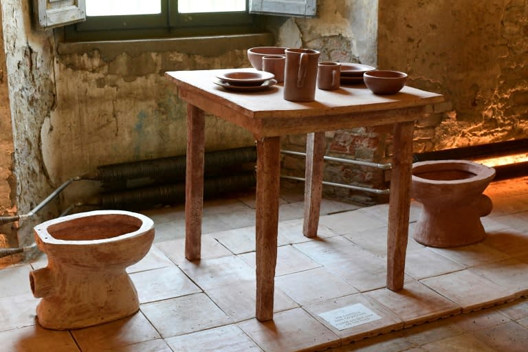 At Italy's "Shit Museum" the cow dung by-product "Merdacotta" is used to make tableware and other everyday objects like bricks, tiles and flowerpots