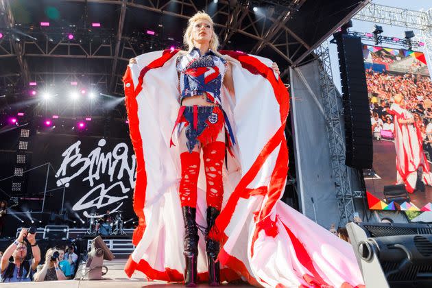 BRIGHTON, ENGLAND - AUGUST 06: Bimini performs on the main stage at the 'We Are Fabuloso' festival during Brighton Pride on August 06, 2022 in Brighton, England. (Photo by Tristan Fewings/Getty Images) (Photo: Tristan Fewings via Getty Images)