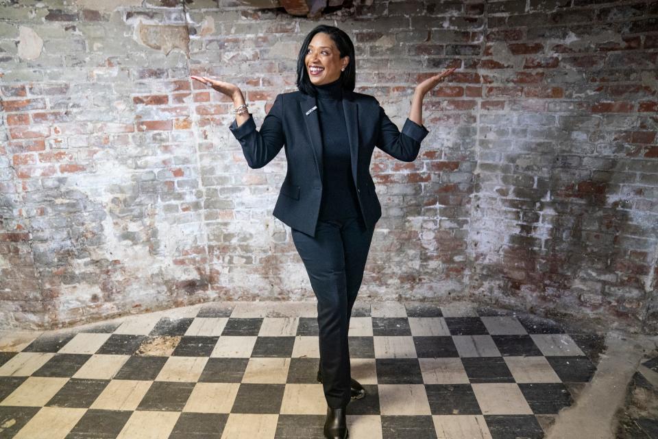 Motown Museum chairwoman and CEO Robin Terry in the little-seen basement of Hitsville, U.S.A.