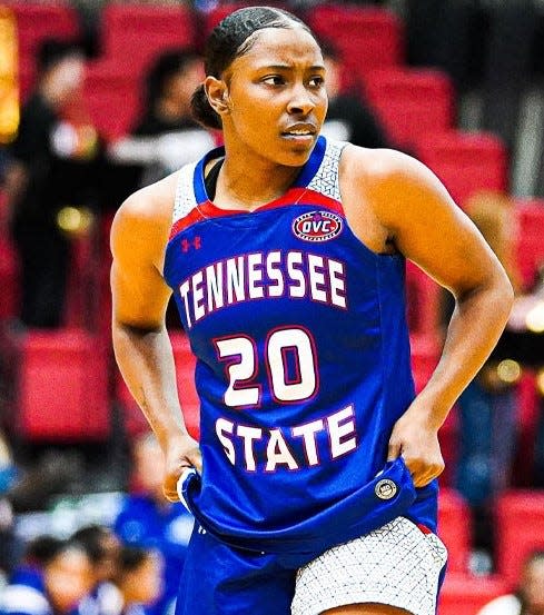 Tennessee State's Erica Haynes-Overton is the OVC player of the week.