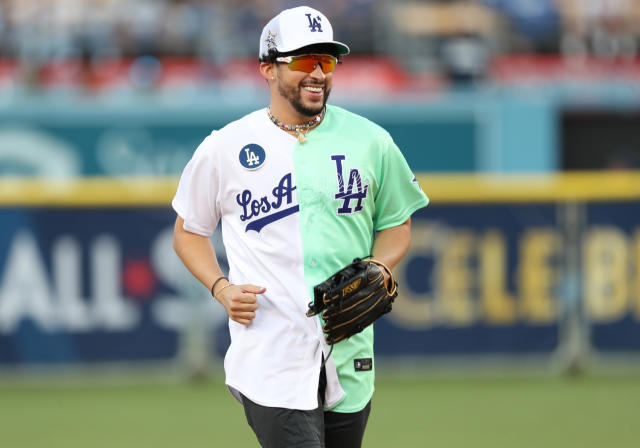 Bad Bunny All Star Baseball Jersey Los Angeles Team Designed