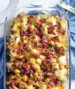 <p>Go on, add an extra dollop (or two) of sour cream. We're not judging.</p><p><strong>Get the recipe at <a href="https://www.5boysbaker.com/twice-baked-potato-casserole/" rel="nofollow noopener" target="_blank" data-ylk="slk:Five Boys Baker" class="link rapid-noclick-resp">Five Boys Baker </a>.</strong></p>