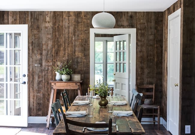 Jersey Ice Cream Co - Rustic Dining Table