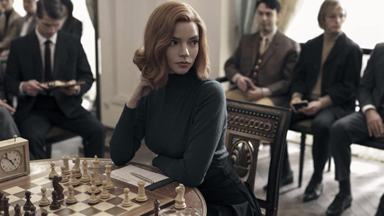  Anya Taylor-Joy in The Queen's Gambit. 