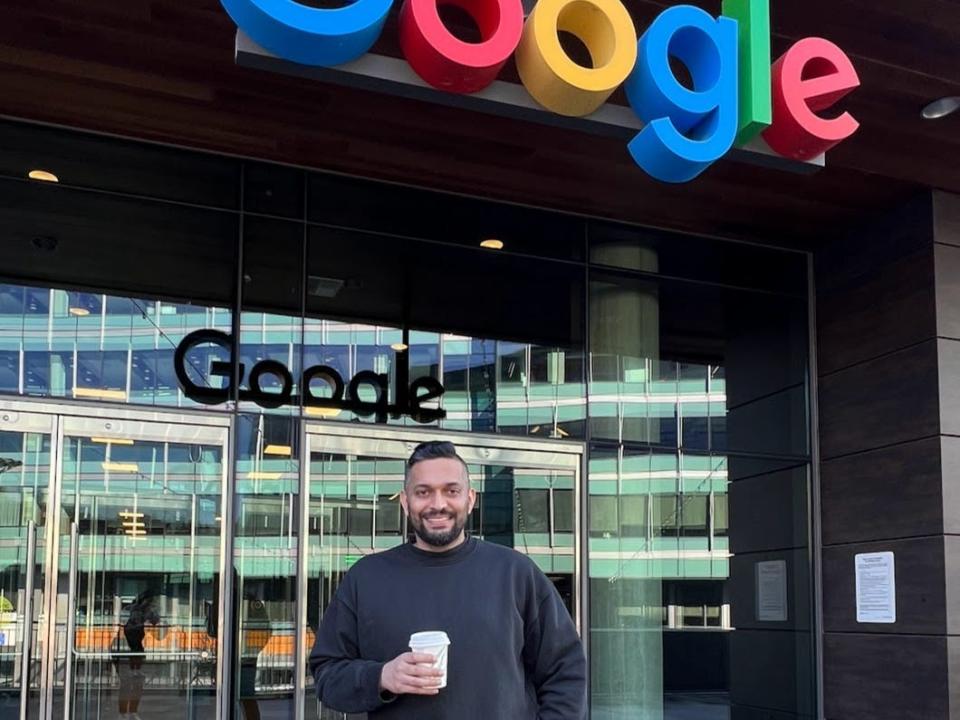 Sahil Gaba ergatterte 2021 einen Job bei Google. - Copyright: Sahil Gaba