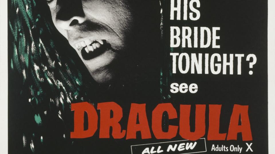 classic horror movies, dracula 1958 horror of dracula, christopher lee