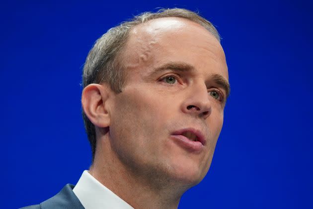 Justice secretary and deputy prime minister Dominic Raab (Photo: Ian Forsyth via Getty Images)