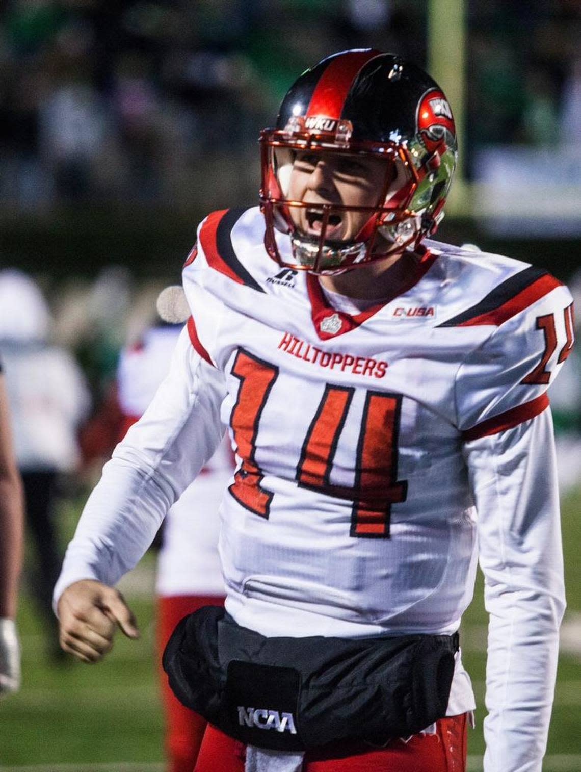 Former University School quarterback Mike White leads Western Kentucky against Memphis in the Boca Raton Bowl at FAU on Tuesday night.