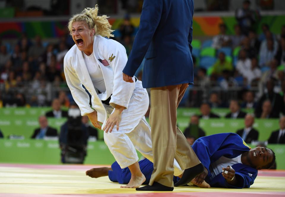 After winning two Olympic gold medals in judo, Kayla Harrison has pivoted to the world of mixed martial arts, competing in the Professional Fighters League.
