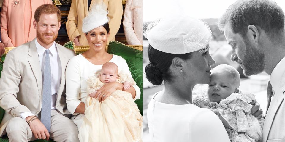 Meghan & Harry's PDA at Archie's Christening Was So Adorable