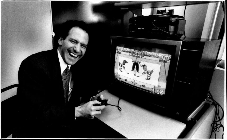 Kevin Bermeister, Managing Director of OZI soft Sega. Taken at the Rosebery office.Sega's Kevin Bermeister ... 