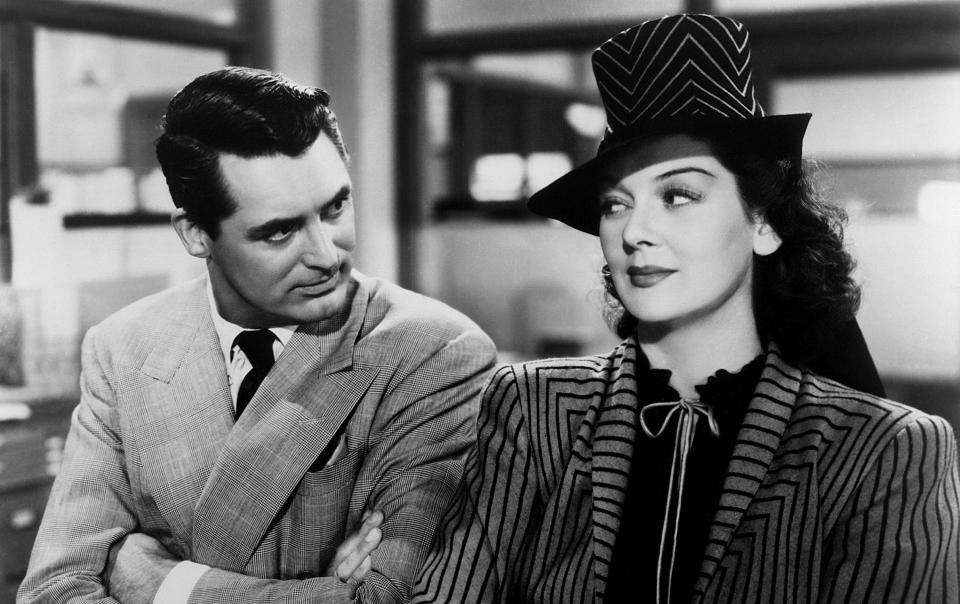 Cary Grant and Rosalind Russell in His Girl Friday - Allstar Picture Library Ltd. / Alamy 