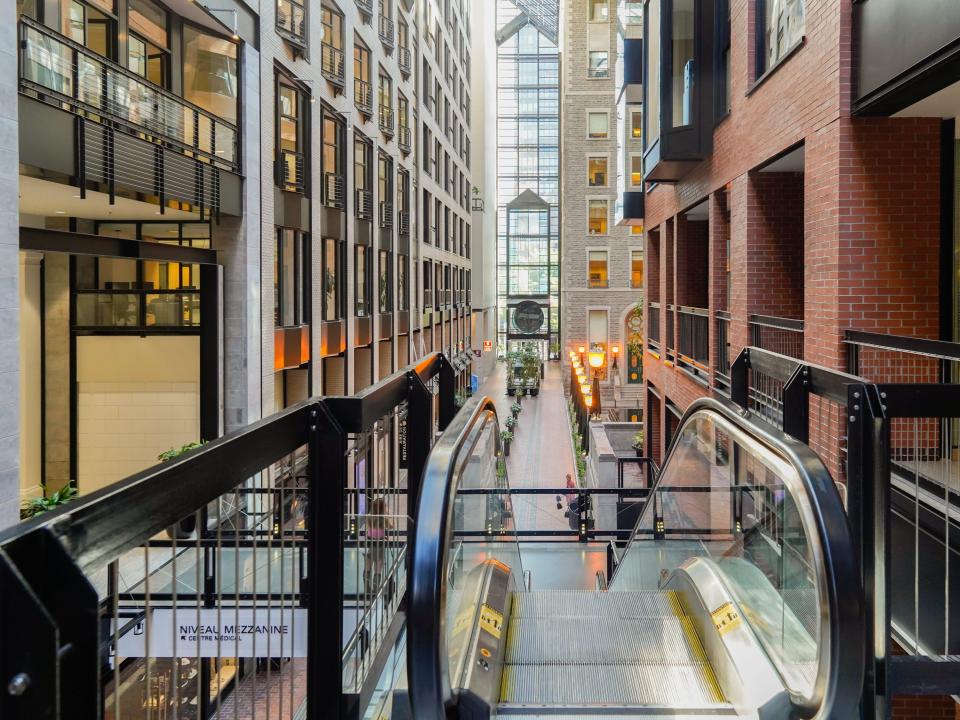 Inside the Underground City in Old Montreal