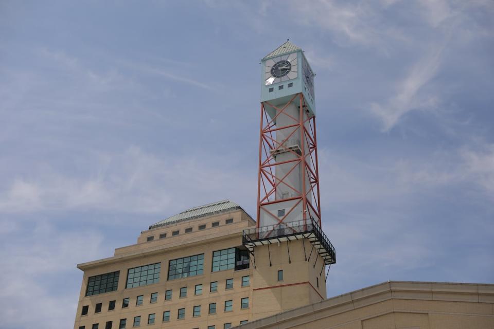 The City of Mississauga announced it is cancelling its New Year's Eve events, which take place outside of city hall at Celebration Square.