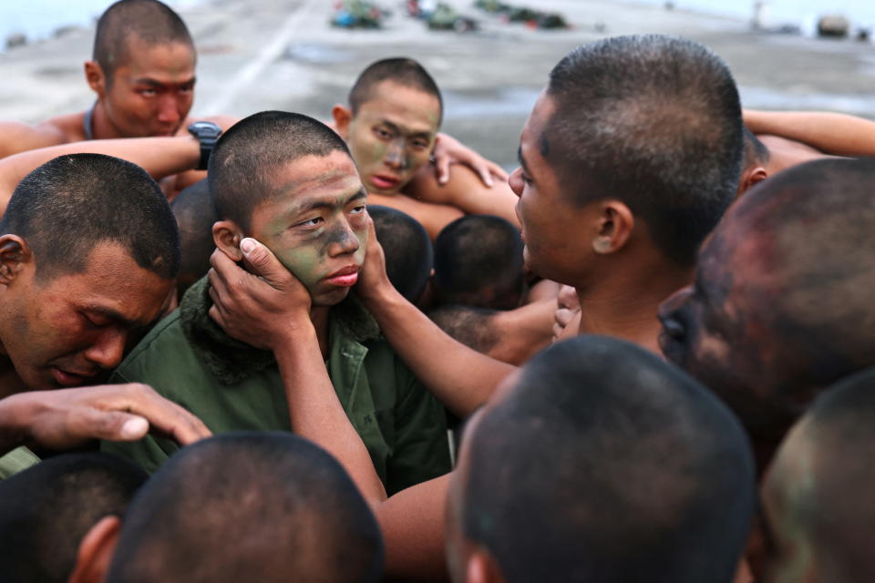 El entrenamiento inhumano del grupo de élite de la Marina de Taiwán deja destrozados a sus soldados