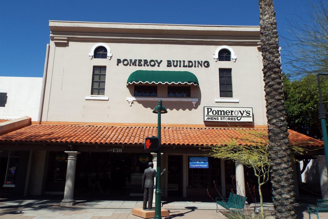 The Pomeroy Building built in 1891 in Mesa, Az