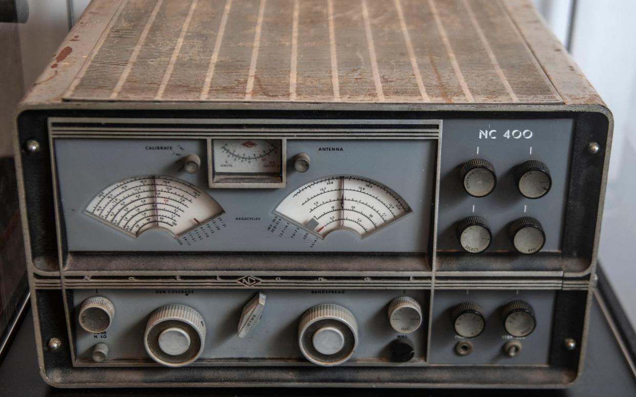 Vintage recording equipment in the Black Cube offices