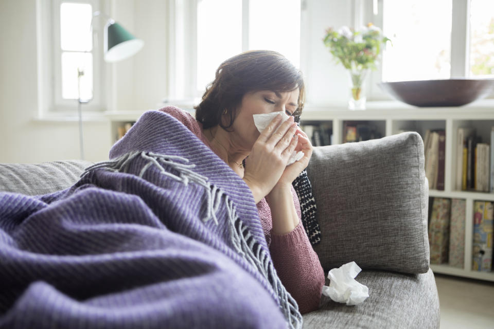 <em>Efficient – having a runny nose is actually about your body trying to deal with the cold air passing through it (Pictures: Getty)</em>